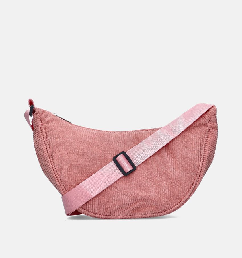 Dolce C. Corduroy Roze Crossbody tas