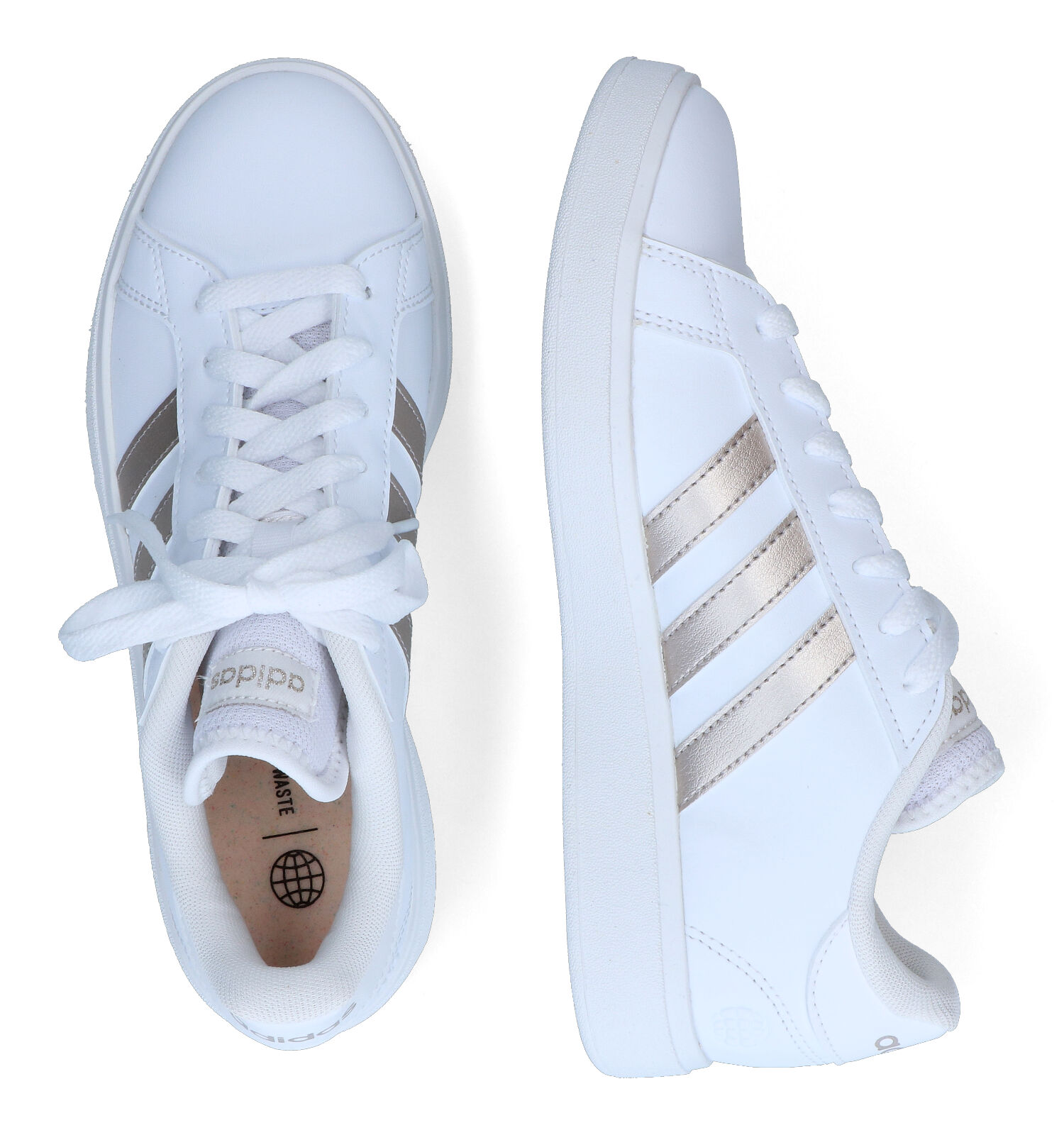 zuigen Beeldhouwer Datum adidas Grand Court Base 2.0 Witte Sneakers | Dames Sneakers