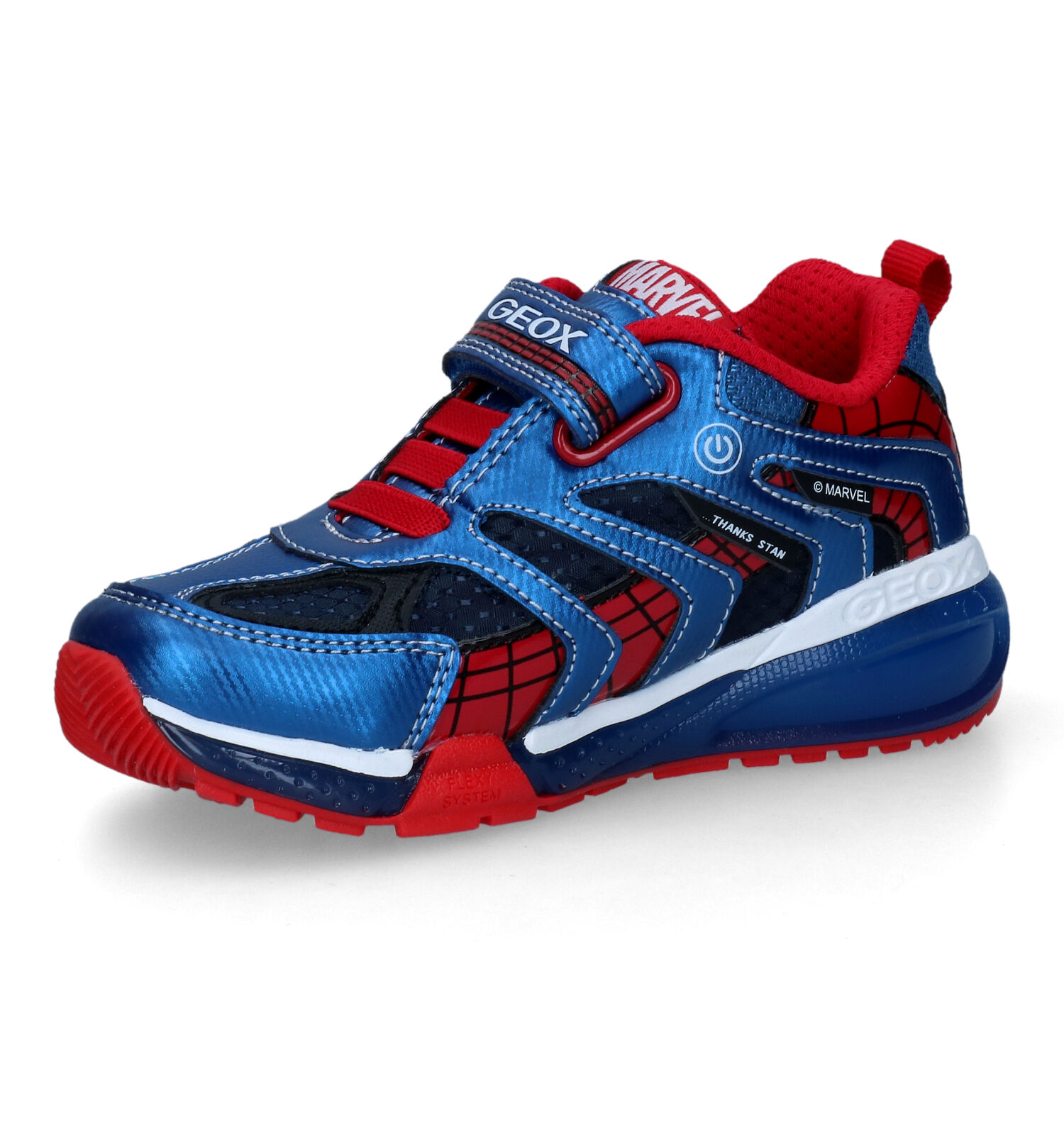 uitvoeren diepvries Intrekking Geox Spider-Man Blauwe Sneakers Kinderschoenen | TORFS.BE