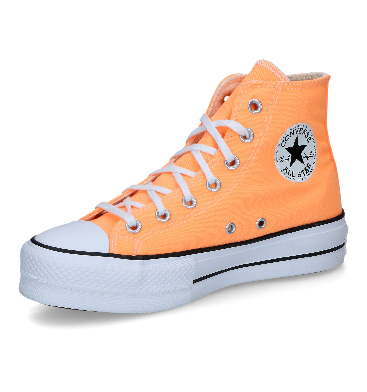 Periodiek Senaat onderhoud Convers Chuck Taylor All Star Lift Platform Oranje Sneakers | Dames Sneakers