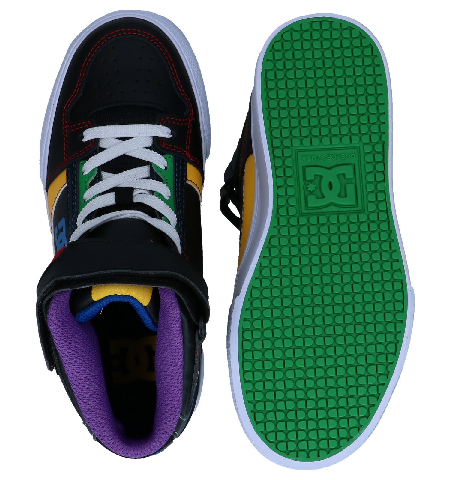 In beweging Vermelden Groenten DC Shoes Pure High Zwarte Sneakers | Jongens Sneakers
