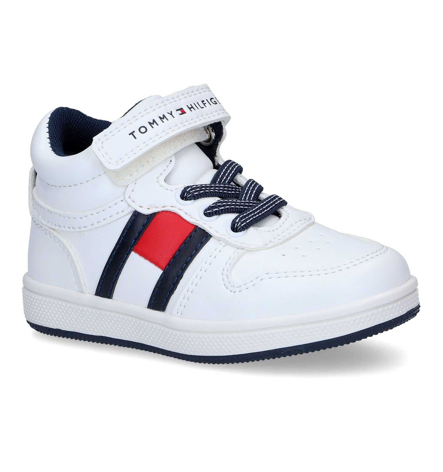 binnen spier Treble Tommy Hilfiger Witte Sneakers | Jongens Hoge schoenen