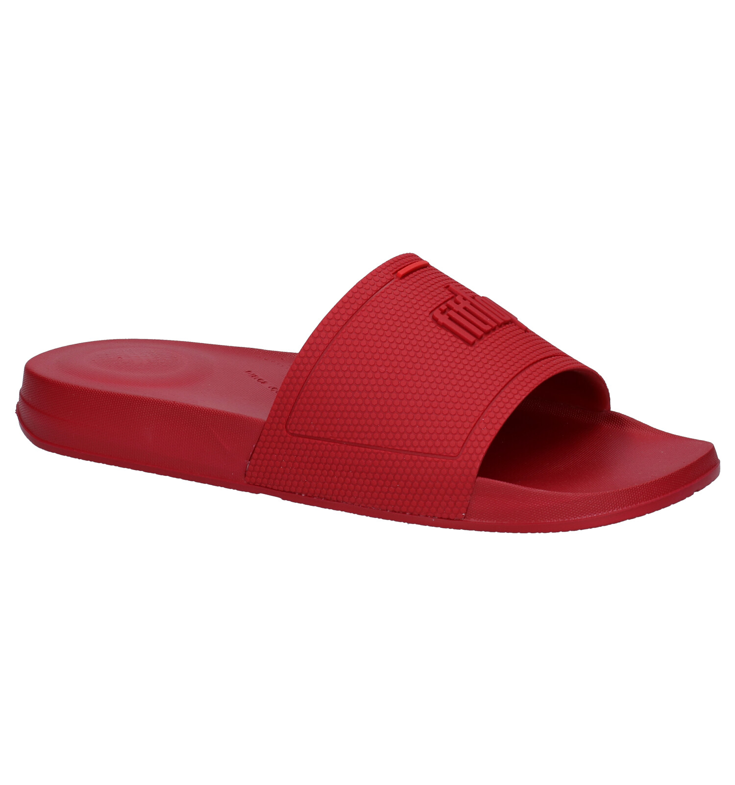 Rode badslippers online adidas