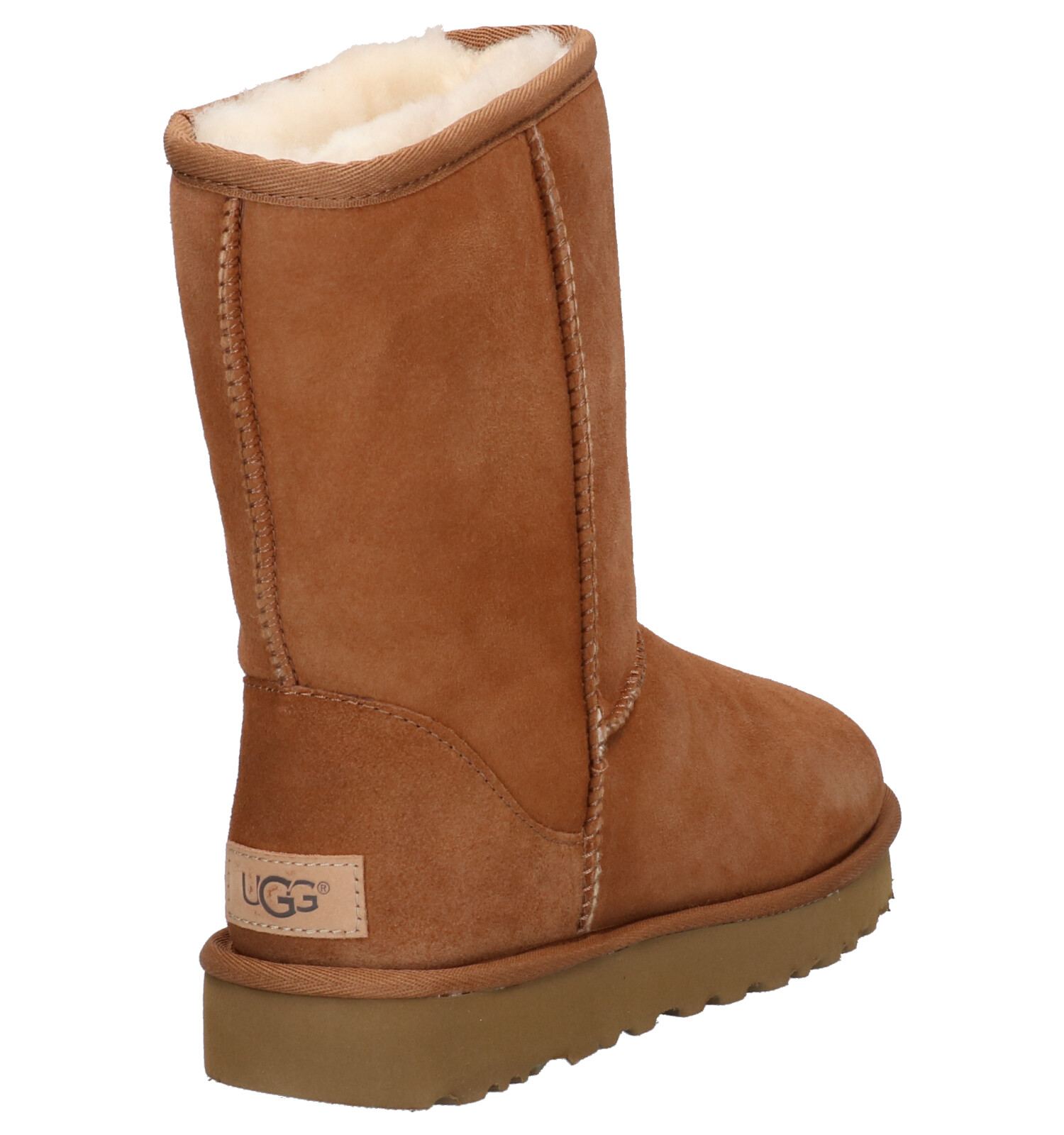 uggs cognac classic short