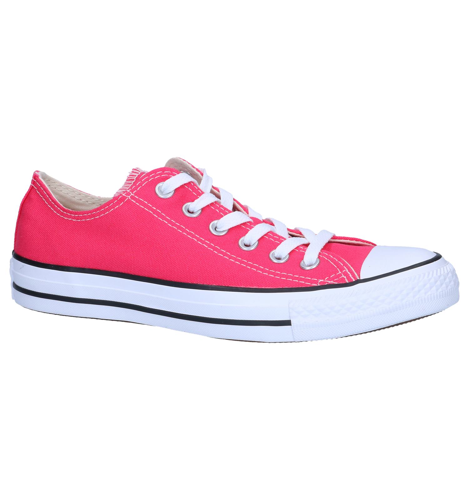 converses basses roses