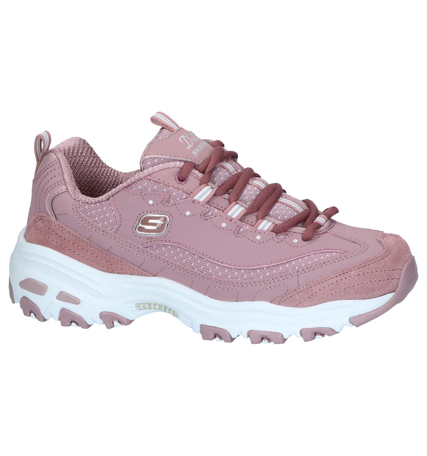 skechers d'lites femme violet