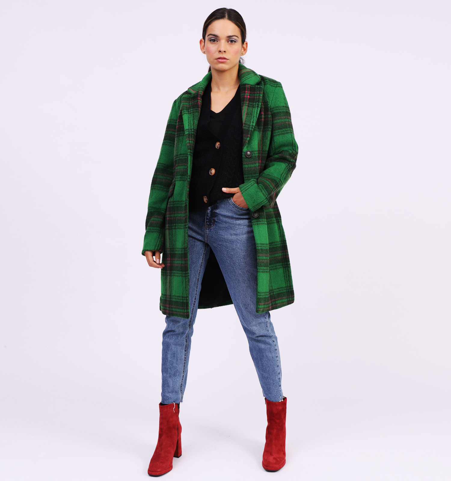 manteau vert vila