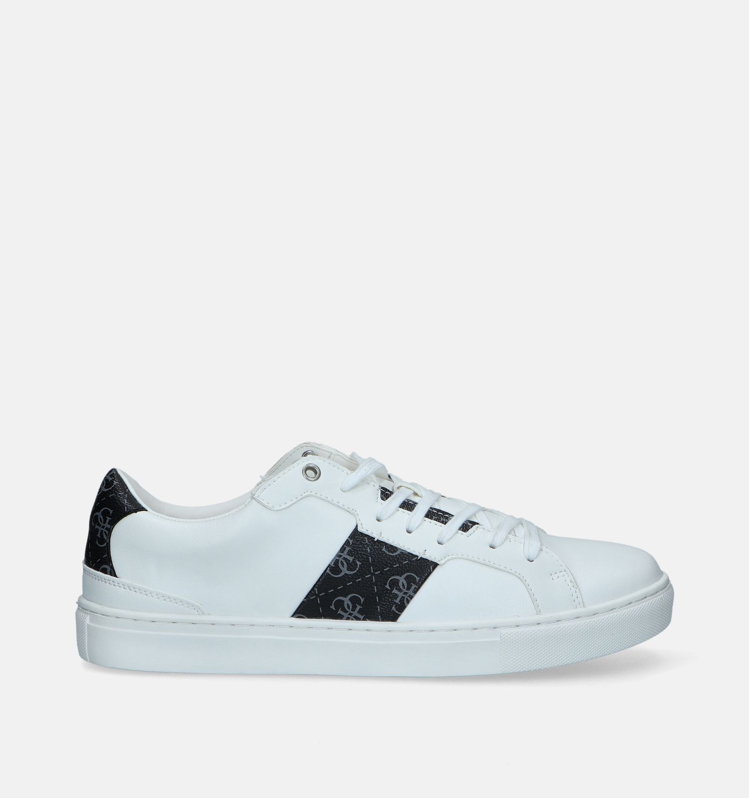 Guess Todi 4G Witte Sneakers Heren Lage schoenen Online op TORFS.BE