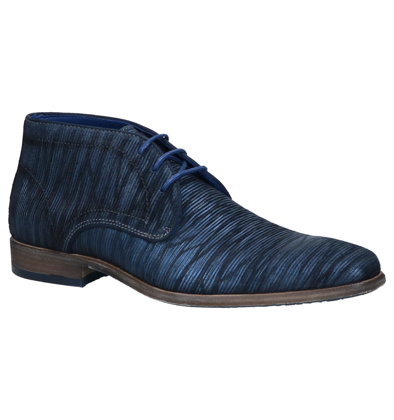 Zeeslak Evenement Merchandiser Braend Blauwe Hoge Schoenen | Heren Geklede schoenen