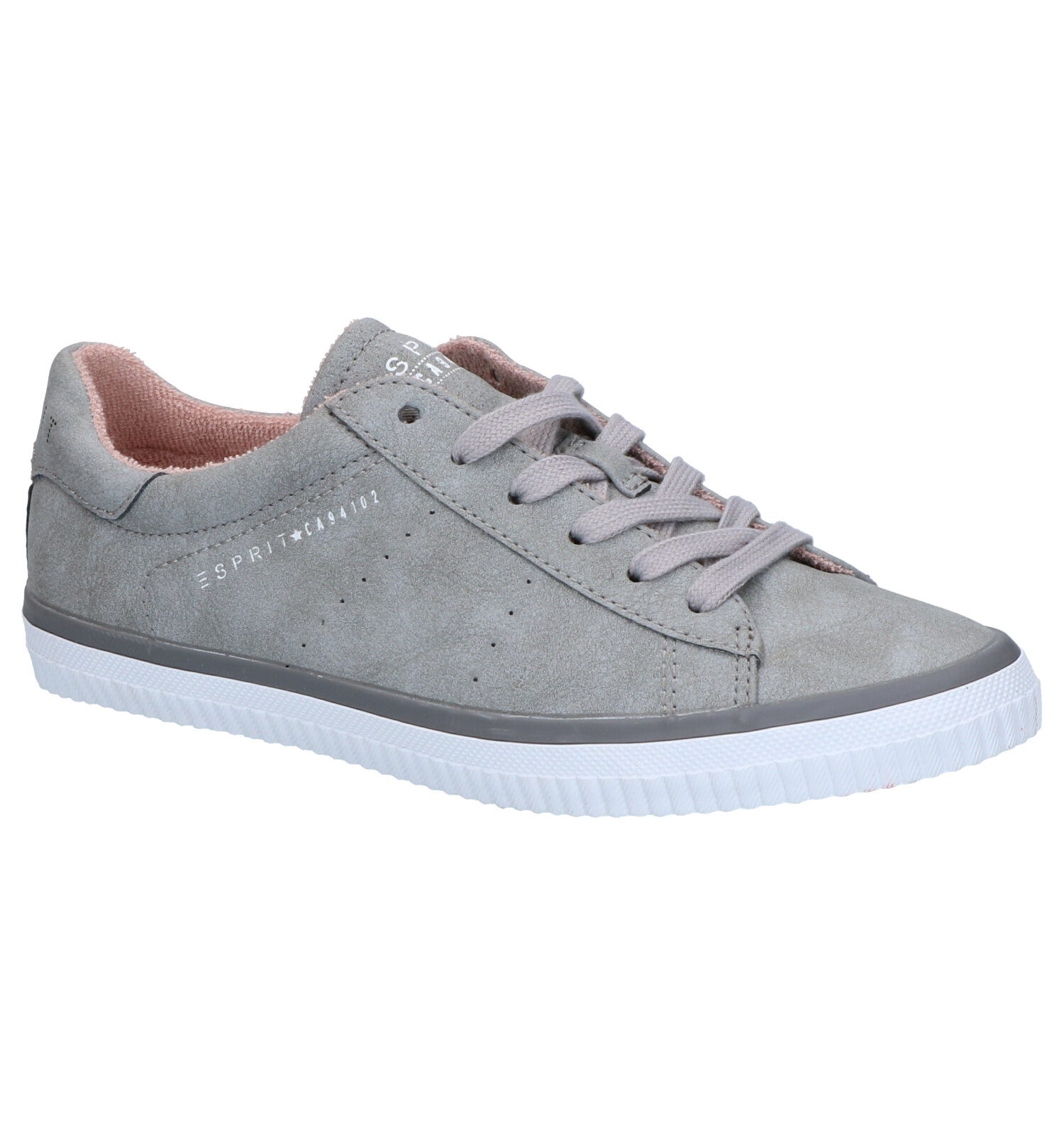 Esprit Riata Grijze Veterschoenen Dames Sneakers Lage schoenen Online op TORFS.BE